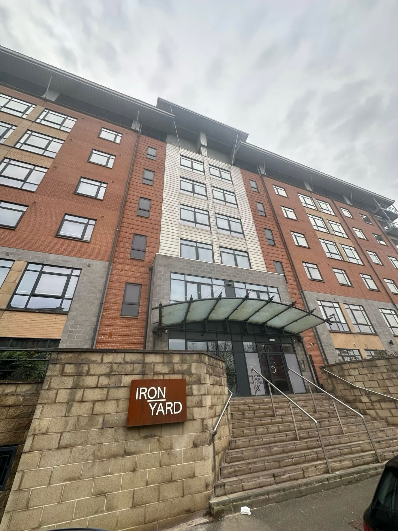 Iron Yard apartment block in Sheffield