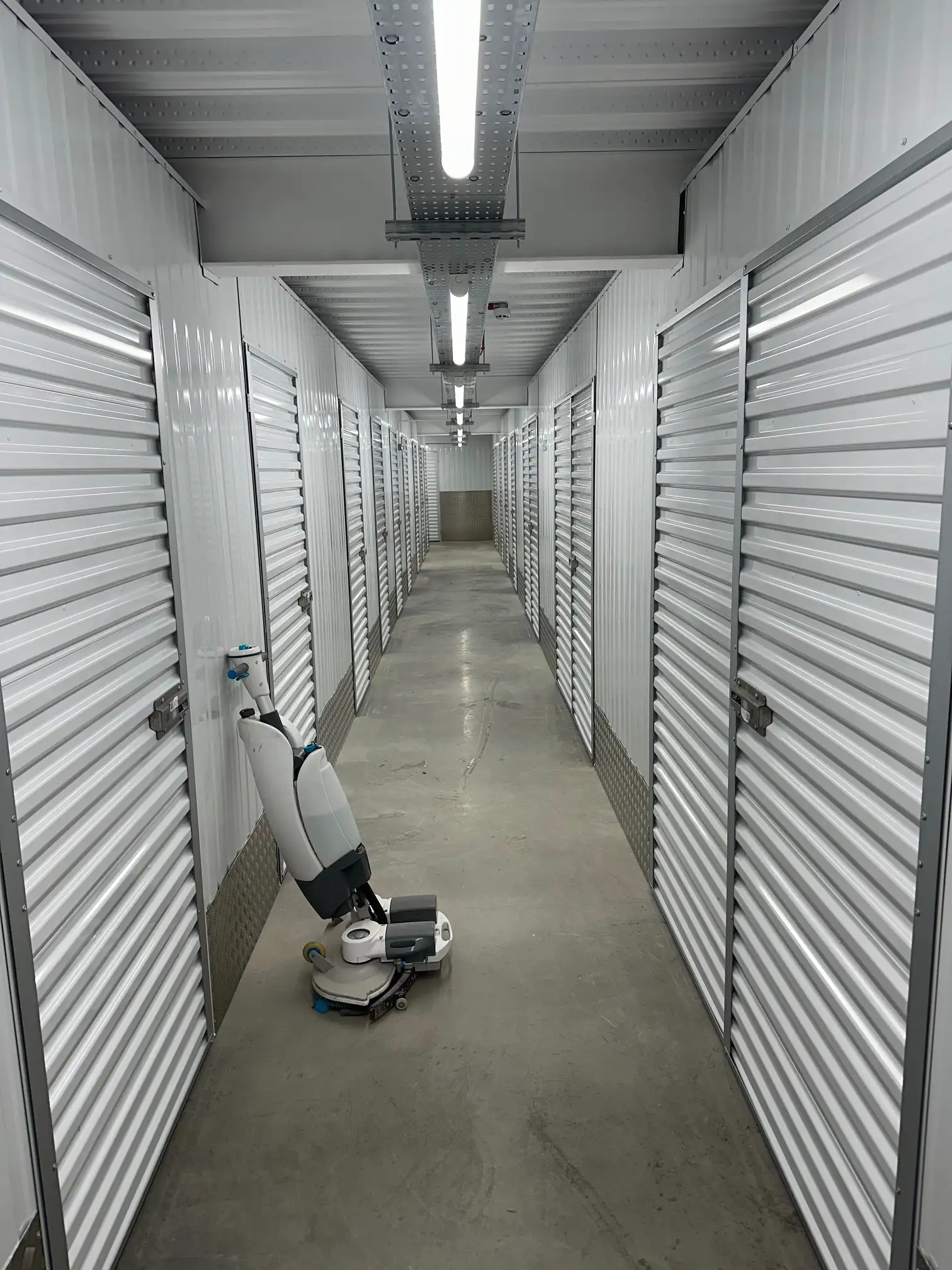Self-storage facility deep cleaned and reset